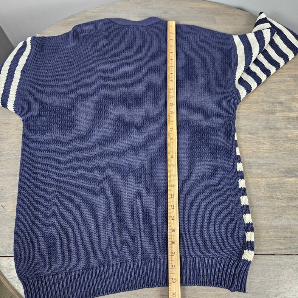 Boston Traders Women's S Vintage Cardigan Sweater Americana Stars Stripes USA - Picture 7 of 7
